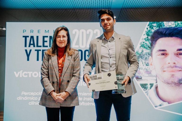 Víctor Rodríguez-López awarded “Premio Talento y Tecnología 2023”